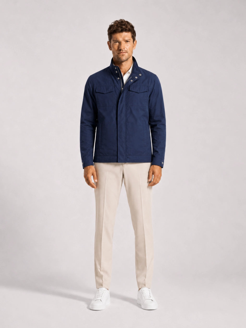 Navy Blue Field Jacket