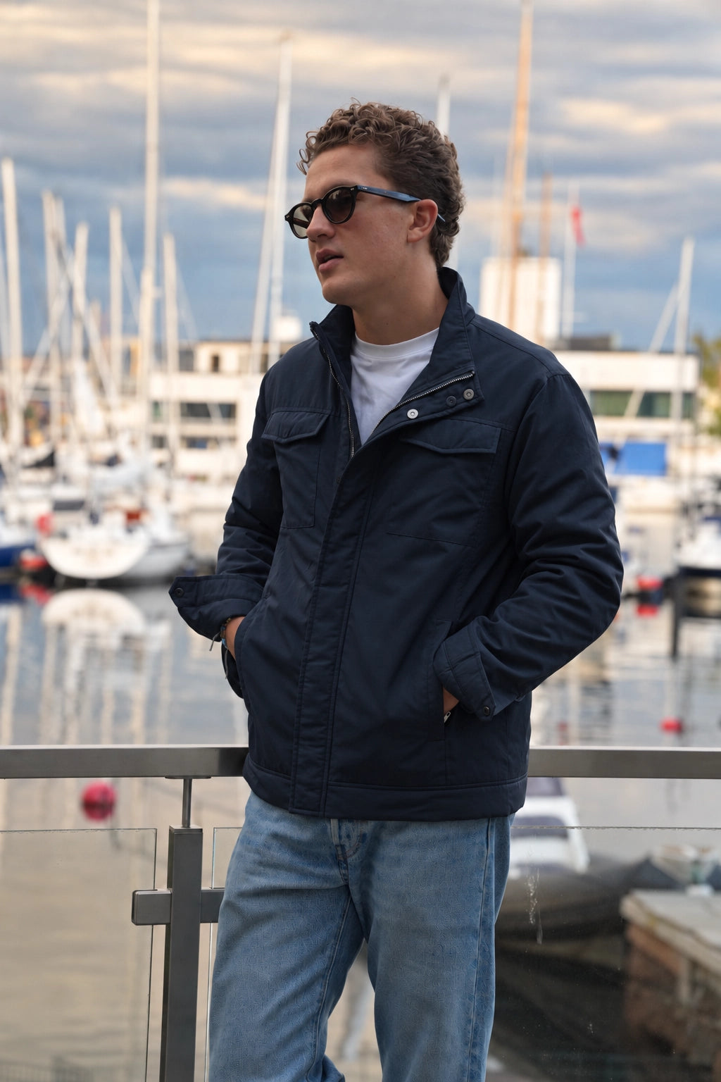 Navy Blue Field Jacket V2.0