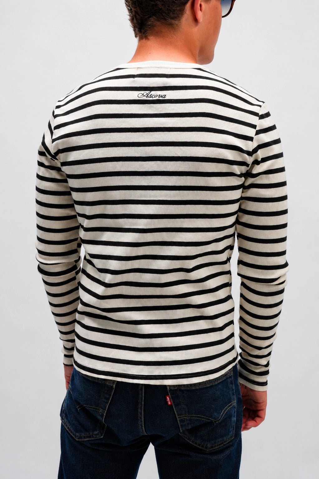 Striped Henley Shirt