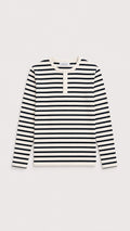 Striped Henley Shirt
