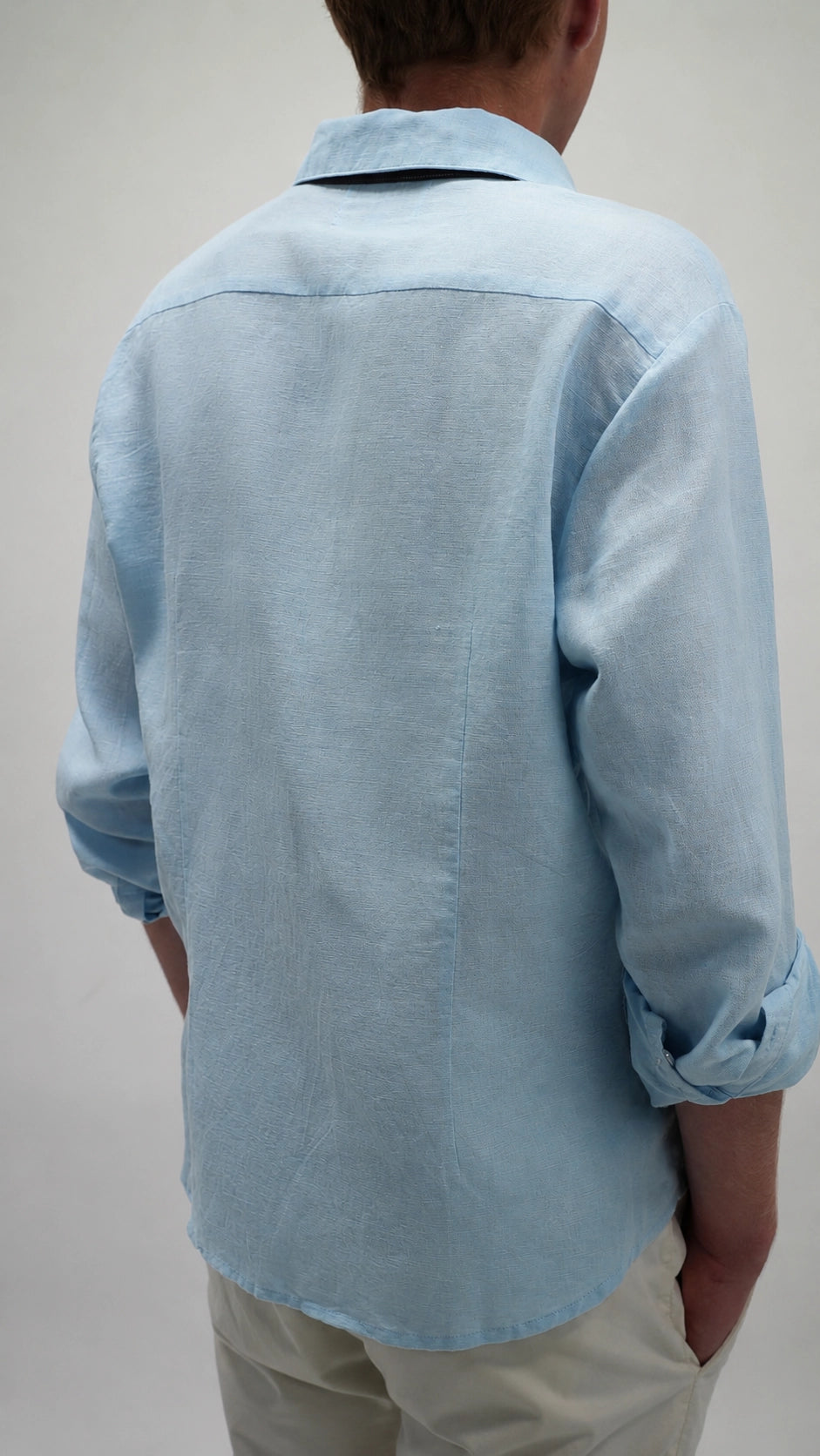 Linen Shirt Light Blue