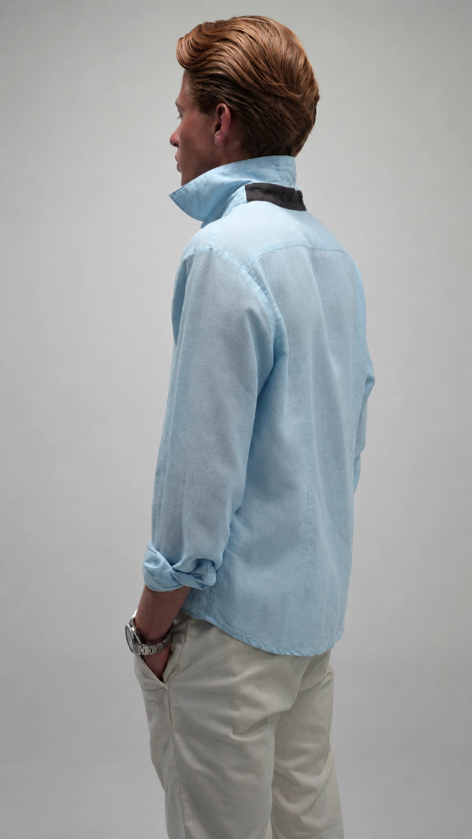 Linen Shirt Light Blue