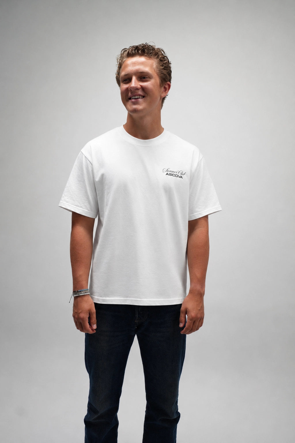 Riviera Club T-skjorte – Hvit