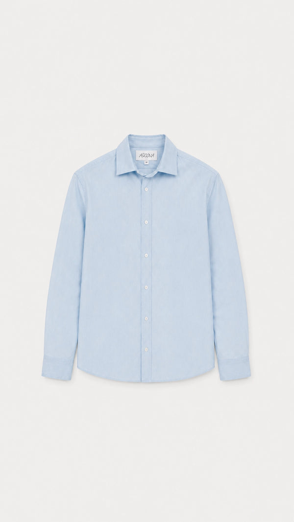 Linen Shirt Light Blue